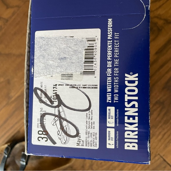 Birkenstock Mayari sandals, size 38, oiled leather - blue - Picture 8 of 9